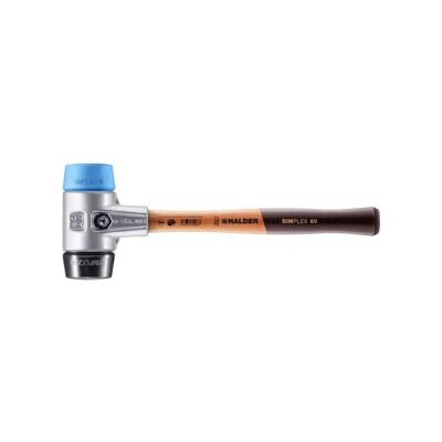 Halder Schonhammer Simplex alu 60 mm TPE doux/Caoutchouc (3112.060) - Publicité Halder Schonhammer Simplex alu 60 mm TPE doux/Caoutchouc (3112.060) - Publicité