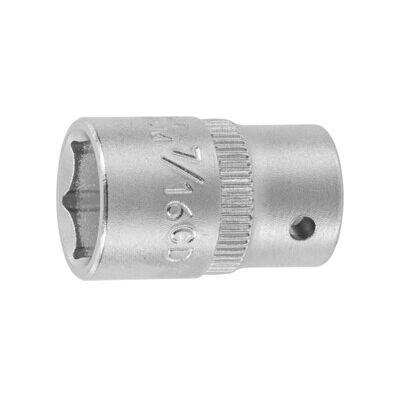 HOLEX Douille 6 pans 1/4 pouce Version en pouces, Ouverture : 7/16pouce (631022 7/16) - Publicité HOLEX Douille 6 pans 1/4 pouce Version en pouces, Ouverture : 7/16pouce (631022 7/16) - Publicité