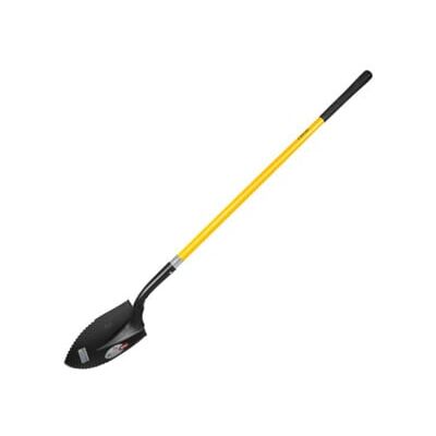 Ideal Pelle à bêche noire dentelée avec manche FGL. (8830185) - Publicité Ideal Pelle à bêche noire dentelée avec manche FGL. (8830185) - Publicité