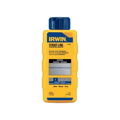 IRWIN Craie à cordelette bleue 227 g STRAIT-LINE ; Irwin Tools (64901) - Publicité IRWIN Craie à cordelette bleue 227 g STRAIT-LINE ; Irwin Tools (64901) - Publicité