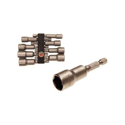 BGS technic Jeu de douilles à choc et aimanté, six pans 6,3 mm (1/4 - Publicité BGS technic Jeu de douilles à choc et aimanté, six pans 6,3 mm (1/4 - Publicité