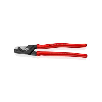 KNIPEX Coupe-câbles avec poignées en plastique 225 mm (95 11 225) - Publicité KNIPEX Coupe-câbles avec poignées en plastique 225 mm (95 11 225) - Publicité