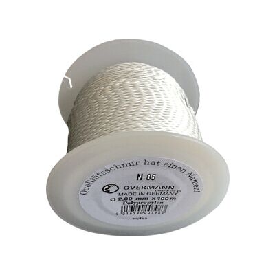 Overmann Modèle 008502000101000 Corde de maçon - 100m Blanc - Publicité Overmann Modèle 008502000101000 Corde de maçon - 100m Blanc - Publicité