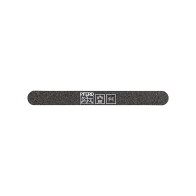 Pferd lime à aiguiser SF-R147-15-5 flexible, 147x15x5mm, SiC K 80, extrémités rondes (40110020) - Publicité Pferd lime à aiguiser SF-R147-15-5 flexible, 147x15x5mm, SiC K 80, extrémités rondes (40110020) - Publicité