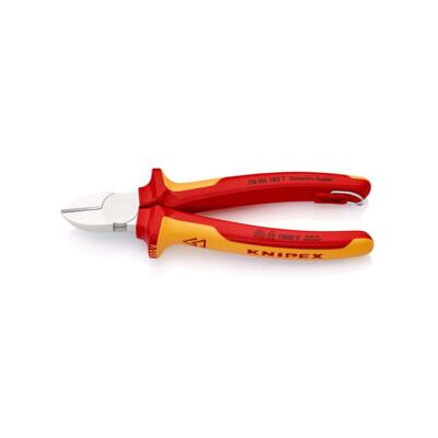 Pinces coupantes de côté Knipex (70 06 180 T BK) - Publicité Pinces coupantes de côté Knipex (70 06 180 T BK) - Publicité