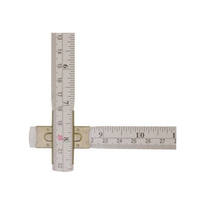 STABILA Règle pliante en bois Type 1607, 2 m, blanc, échelle mixte (métrique/impérial) (01133) - Publicité STABILA Règle pliante en bois Type 1607, 2 m, blanc, échelle mixte (métrique/impérial) (01133) - Publicité