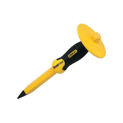 Stanley Ciseau de maçon FatMax avec protection de la main (4-18-329) - Publicité Stanley Ciseau de maçon FatMax avec protection de la main (4-18-329) - Publicité