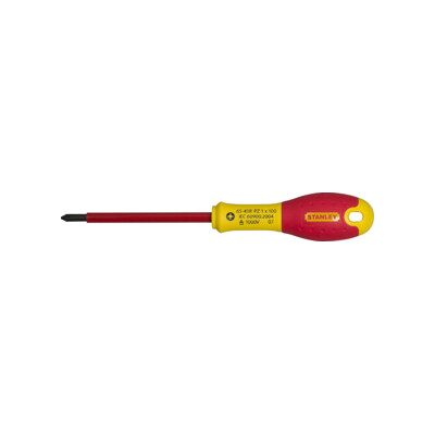 Stanley Tournevis FatMax isolé PZ1 100mm (0-65-418) - Publicité Stanley Tournevis FatMax isolé PZ1 100mm (0-65-418) - Publicité