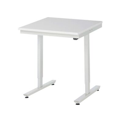 RAU Table de travail électrique - Mélamine ESD, 150kg - Publicité RAU Table de travail électrique - Mélamine ESD, 150kg - Publicité