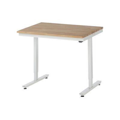 RAU Table de travail réglable en hauteur - Hêtre, 720-1120mm, 1000x800mm - Publicité RAU Table de travail réglable en hauteur - Hêtre, 720-1120mm, 1000x800mm - Publicité