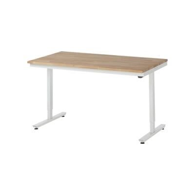 RAU Bureau réglable en hauteur - Hêtre, 1500x800mm, électrique - Publicité RAU Bureau réglable en hauteur - Hêtre, 1500x800mm, électrique - Publicité