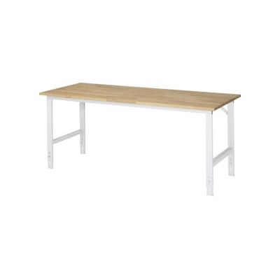 RAU Table de Travail Réglable - Hêtre, Gris Clair RAL 7035 - Publicité RAU Table de Travail Réglable - Hêtre, Gris Clair RAL 7035 - Publicité