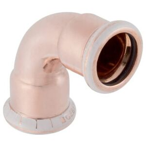 Geberit Coude Mapress 90 degrés, cuivre, d=18 mm (60103) - Publicité Geberit Coude Mapress 90 degrés, cuivre, d=18 mm (60103) - Publicité