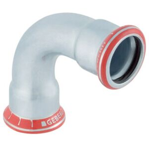 Geberit Coude Mapress acier C d= 22mm, 90°, galvanisé extérieur (20104) - Publicité Geberit Coude Mapress acier C d= 22mm, 90°, galvanisé extérieur (20104) - Publicité