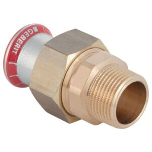 Geberit GV Mapress C-St. d 54 mm x R 2, plat, avec AG, galvanisé (25340) - Publicité Geberit GV Mapress C-St. d 54 mm x R 2, plat, avec AG, galvanisé (25340) - Publicité