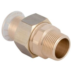 Geberit raccord de transition Mapress d 28 mm x R 1, cuivre, plat, avec filetage mâle, laiton rouge (65535) - Publicité Geberit raccord de transition Mapress d 28 mm x R 1, cuivre, plat, avec filetage mâle, laiton rouge (65535) - Publicité