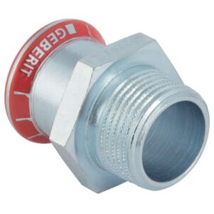 Geberit raccord Mapress acier C d 12 mm x R 1/2, mâle, extérieur galvanisé (21700) - Publicité Geberit raccord Mapress acier C d 12 mm x R 1/2, mâle, extérieur galvanisé (21700) - Publicité
