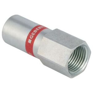 Geberit raccord Mapress acier C d 22xRp 3/4, avec filetage intérieur et manchon, galvanisé (21906) - Publicité Geberit raccord Mapress acier C d 22xRp 3/4, avec filetage intérieur et manchon, galvanisé (21906) - Publicité