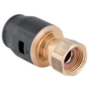 Geberit raccord PushFit d 20 mm x G 3/4, avec écrou, laiton rouge (651582001) - Publicité Geberit raccord PushFit d 20 mm x G 3/4, avec écrou, laiton rouge (651582001) - Publicité