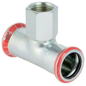 Geberit T-connexion Mapress acier C d= 35 mm x Rp 3/4 x 35 mm, avec filetage intérieur (21313) - Publicité Geberit T-connexion Mapress acier C d= 35 mm x Rp 3/4 x 35 mm, avec filetage intérieur (21313) - Publicité