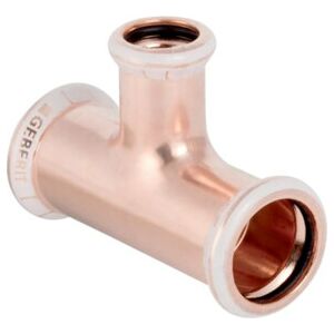 Geberit T-connexion Mapress d= 35x18x35mm, réduit, cuivre (61213) - Publicité Geberit T-connexion Mapress d= 35x18x35mm, réduit, cuivre (61213) - Publicité