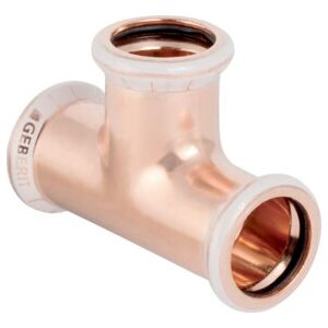 Geberit Té Mapress d= 22 mm, égal, cuivre (61004) - Publicité Geberit Té Mapress d= 22 mm, égal, cuivre (61004) - Publicité