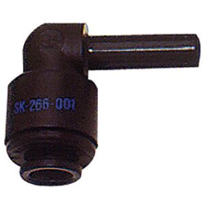 Riegler Connecteur d'angle encastré POM, embout 4 mm, Ø ext. tuyau 4 (78.0404) - Publicité Riegler Connecteur d'angle encastré POM, embout 4 mm, Ø ext. tuyau 4 (78.0404) - Publicité