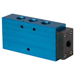 Riegler Electrovanne 5/2 voies, pneumatique unilatéral, monostable, G 1/2, DN 15 (517.623) - Publicité Riegler Electrovanne 5/2 voies, pneumatique unilatéral, monostable, G 1/2, DN 15 (517.623) - Publicité