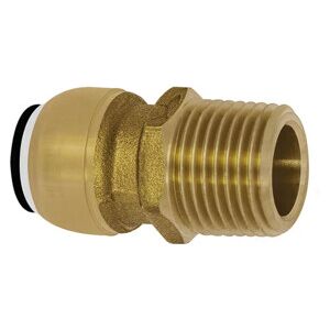 Riegler Raccord à visser MS »sharkbite«, BSPT 1 1/4, pour tube Ø ext. 35 mm (ESVMNG114) - Publicité Riegler Raccord à visser MS »sharkbite«, BSPT 1 1/4, pour tube Ø ext. 35 mm (ESVMNG114) - Publicité
