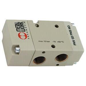 Riegler Vanne 3/2 voies, pneumatique, bistable, raccord G 1/2, DN 15 (516.203) - Publicité Riegler Vanne 3/2 voies, pneumatique, bistable, raccord G 1/2, DN 15 (516.203) - Publicité