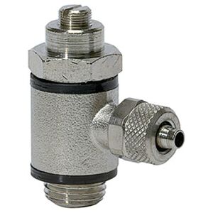 Riegler Vanne d'étranglement, étranglement des deux côtés, raccord rapide G 1/4, tuyau 10/8 (359.014-10) - Publicité Riegler Vanne d'étranglement, étranglement des deux côtés, raccord rapide G 1/4, tuyau 10/8 (359.014-10) - Publicité