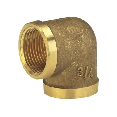 Coude en laiton avec filetage intérieur, 26,5 mm (G 3/4) GARDENA (07280-20) - Publicité Coude en laiton avec filetage intérieur, 26,5 mm (G 3/4) GARDENA (07280-20) - Publicité