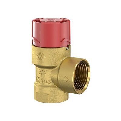Flamco Meibes Soupape de sécurité à membrane Flopress RP 1/2xRp 3/4, 3 bar pression de déclenchement (27001) - Publicité Flamco Meibes Soupape de sécurité à membrane Flopress RP 1/2xRp 3/4, 3 bar pression de déclenchement (27001) - Publicité