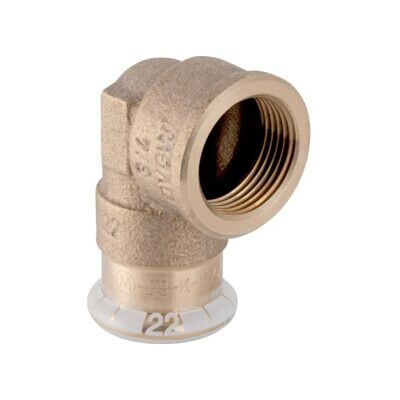 Geberit angle de raccordement Mapress 35mmxRp 1 1/4, Cu, 90°, femelle, laiton rouge (63857) - Publicité Geberit angle de raccordement Mapress 35mmxRp 1 1/4, Cu, 90°, femelle, laiton rouge (63857) - Publicité