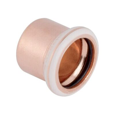 Geberit Mapress Capuche en Cuivre 54mm - Couvre-fin de Tuyau - Publicité Geberit Mapress Capuche en Cuivre 54mm - Couvre-fin de Tuyau - Publicité