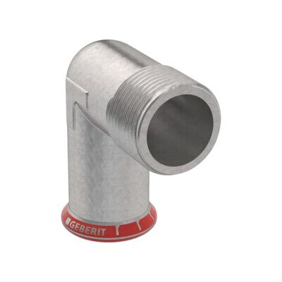 Geberit coude de transition Mapress acier C 28 mm x R 1, 90° ext. zingué (21610) - Publicité Geberit coude de transition Mapress acier C 28 mm x R 1, 90° ext. zingué (21610) - Publicité