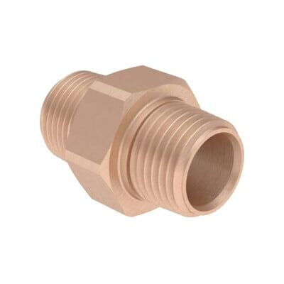 Geberit MeplaFix R 3/4, avec AG MF 1/2, laiton rouge (632008001) - Publicité Geberit MeplaFix R 3/4, avec AG MF 1/2, laiton rouge (632008001) - Publicité