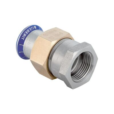 Geberit raccord de transition Mapress d 28xRp 1, inox, femelle filetée (85306) - Publicité Geberit raccord de transition Mapress d 28xRp 1, inox, femelle filetée (85306) - Publicité