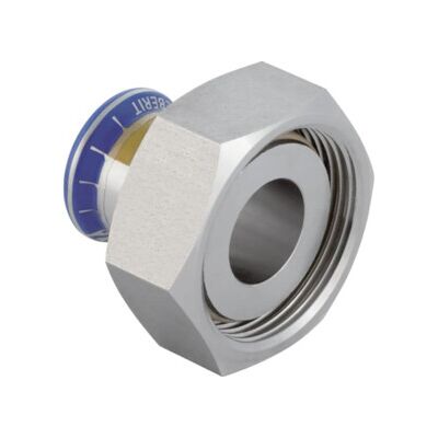 Geberit Raccord gaz Mapress d 22 mm x G 1 1/8, m ÜM, acier inoxydable (34158) - Publicité Geberit Raccord gaz Mapress d 22 mm x G 1 1/8, m ÜM, acier inoxydable (34158) - Publicité