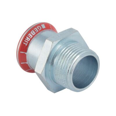 Geberit raccord Mapress acier C d 28 mm x R 3/4, mâle, galvanisé extérieur (21717) - Publicité Geberit raccord Mapress acier C d 28 mm x R 3/4, mâle, galvanisé extérieur (21717) - Publicité