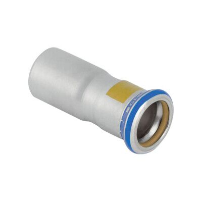Geberit Réducteur de gaz Mapress d= 22x18mm, avec embout, acier inoxydable (34117) - Publicité Geberit Réducteur de gaz Mapress d= 22x18mm, avec embout, acier inoxydable (34117) - Publicité