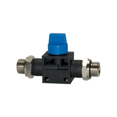 Riegler Robinet d'arrêt « Série Bleue » G 3/8 a., G 3/8 a., plastique/laiton vern. (194.3838) - Publicité Riegler Robinet d'arrêt « Série Bleue » G 3/8 a., G 3/8 a., plastique/laiton vern. (194.3838) - Publicité