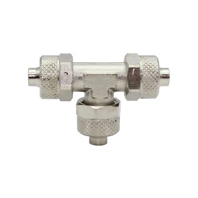 Riegler T-Connecteur, pour tuyau 4/2 mm, SW 9, laiton nickelé (14.800-4) - Publicité Riegler T-Connecteur, pour tuyau 4/2 mm, SW 9, laiton nickelé (14.800-4) - Publicité