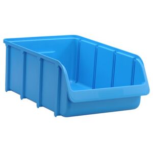 Boîtes de rangement ouvertes HÜNERSDORFF PP bleu empilable (675300) - Publicité Boîtes de rangement ouvertes HÜNERSDORFF PP bleu empilable (675300) - Publicité