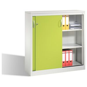 Buffet Acurado avec portes coulissantes, 3 hauteurs de dossier, H1200xL1200xP400mm avant viridine vert viridine corps gris clair ; C + P Möbelsysteme (2047-1200 S10296) - Publicité Buffet Acurado avec portes coulissantes, 3 hauteurs de dossier, H1200xL1200xP400mm avant viridine vert viridine corps gris clair ; C + P Möbelsysteme (2047-1200 S10296) - Publicité