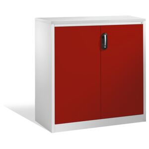 C + P Möbelsysteme Buffet porte-documents Acurado de C+P avec portes battantes, 3 hauteurs de classeurs, H1200xL1200xP500mm Façade rouge rubis Corps gris clair ; C + P M (9487-1200 S10166) - Publicité C + P Möbelsysteme Buffet porte-documents Acurado de C+P avec portes battantes, 3 hauteurs de classeurs, H1200xL1200xP500mm Façade rouge rubis Corps gris clair ; C + P M (9487-1200 S10166) - Publicité