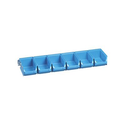 allit Set de boîtes de rangement bleu 613x165x75 mm (457062) - Publicité allit Set de boîtes de rangement bleu 613x165x75 mm (457062) - Publicité