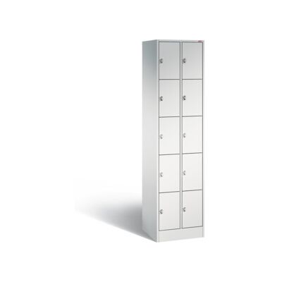 Armoire à 10 casiers verrouillables STIER 1950x460x480mm (904459) - Publicité Armoire à 10 casiers verrouillables STIER 1950x460x480mm (904459) - Publicité