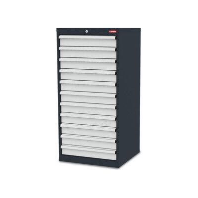 Armoire à 11 tiroirs STIER lxPxH 600x575x1220 mm (904154) - Publicité Armoire à 11 tiroirs STIER lxPxH 600x575x1220 mm (904154) - Publicité