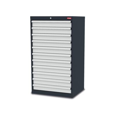 Armoire à 11 tiroirs STIER lxPxH 700x575x1220 mm (904155) - Publicité Armoire à 11 tiroirs STIER lxPxH 700x575x1220 mm (904155) - Publicité